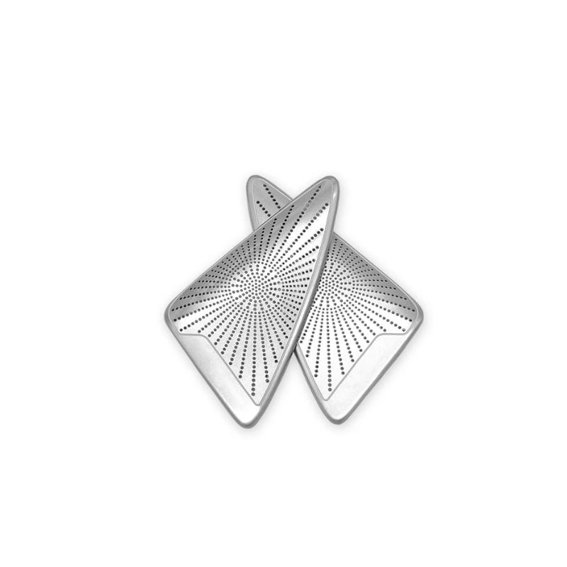

For Hyundai Palisade 2020-2026 Car Tuning Stainless Steel A-Pillar Tweeter Speaker Cover Trim Interior Parts серебряный