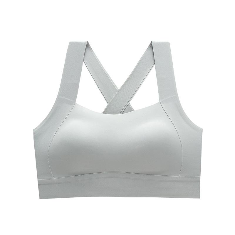 Sports outer wear beautiful back gathering shock-proof yoga fitness special Shiwen bra anti-sagging