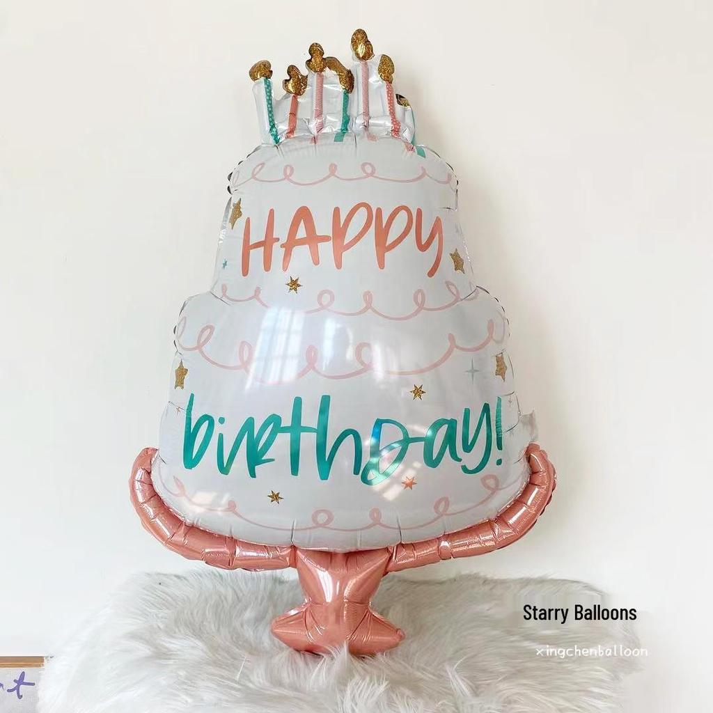 1st Birthday Party Decoration Set - Cake, Balloons & Props for Boys & Girls