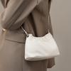 Genuine Leather Bag 2026 Popular Chain Armpit Bag Women's Cloud Pleated Bag Women's Bag Cowhide One-shoulder Crossbody Bag Gold Ball Chain