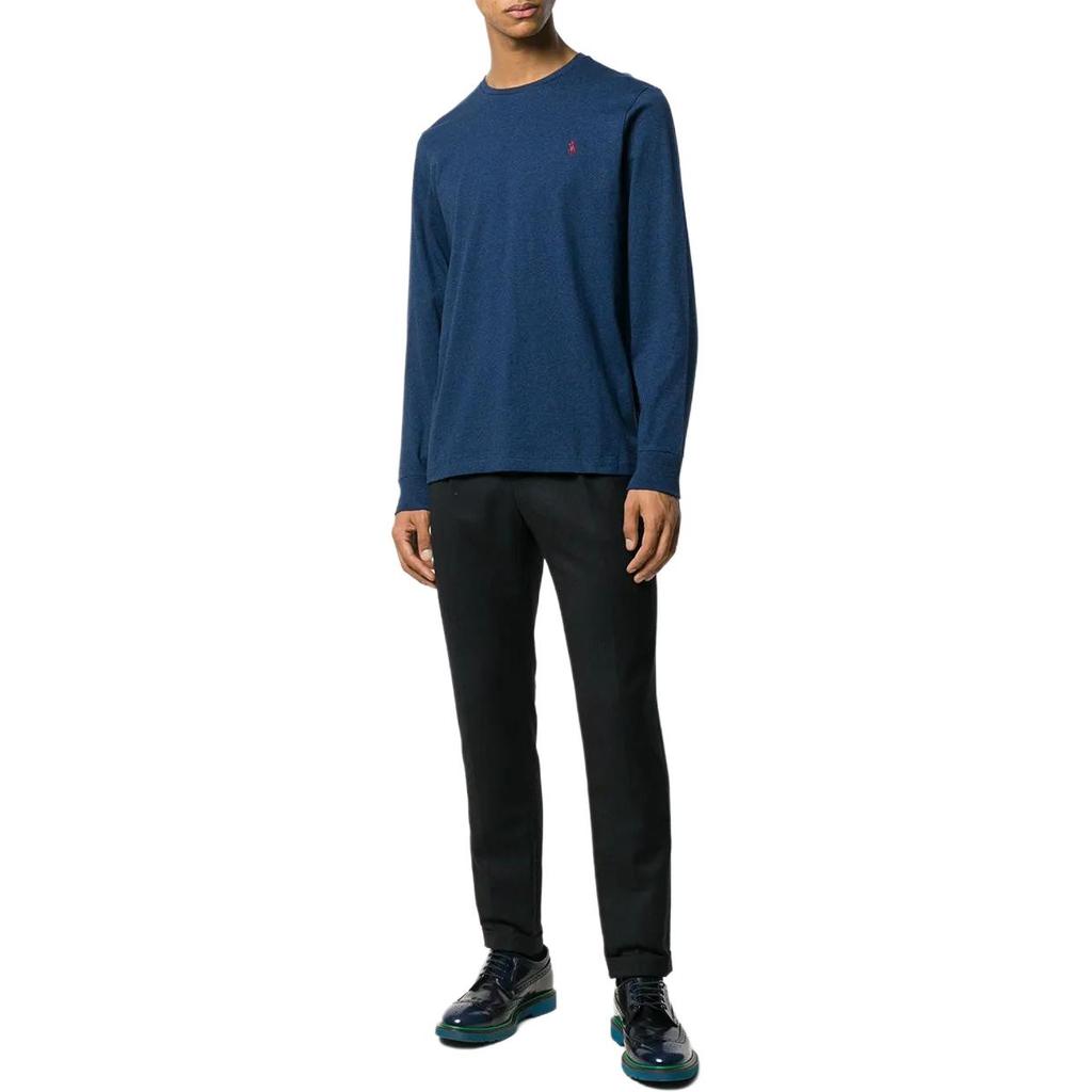Polo Ralph Lauren Pony Logo Embroidered Crew Neck Long Sleeve Pullover T-Shirt Men tops 710671468-029