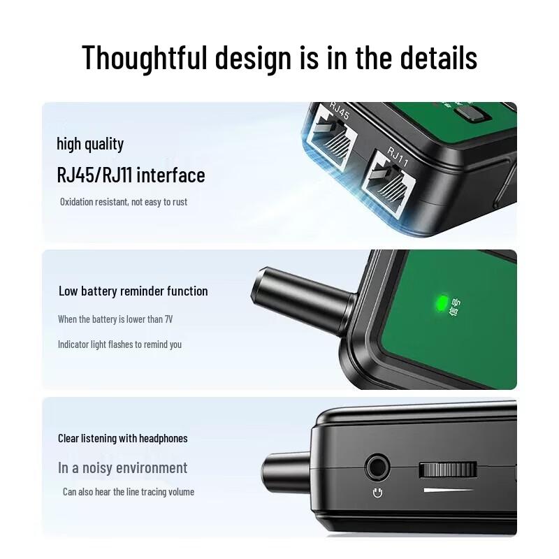 UGREEN Multifunction Network Cable Tester & Locator