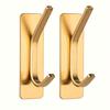 4pcs, No Drilling Required, Adhesive Hook for Clothes,Towels,Bath Towels, Bathrobes, Hats, Keys, Hooks, Bathroom, Toilet, Bedroom, Dormitory, Kitchen