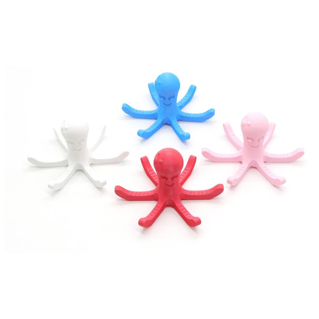 Octopus-Shaped 3D Printed Water Cup Drying Rack and Glass Holder