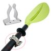 Replacement Stainless Steel Boat Oar Holder Universal Durable Spring Clips Silver Boat Hook Holder