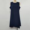 Women's Summer Dress Casual Sleeveless Crew Neck Midi Dress Holiday Travel Shift Sundress