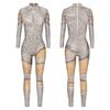 Halloween, the new D three-dimensional digital printing adult children thin long sleeves cos even