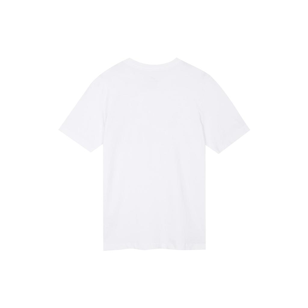 Nike T Shirts Men's White Crew Neck Moderate Straight Fit DM6430-100