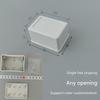 Quick Assembly Plastic Junction Box with Spacious Interior for Efficient Cable Managements and Organization