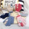 Children's gloves cute baby warm gloves cold gloves student full finger gloves children's gloves