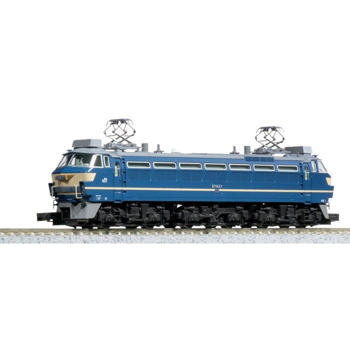 KATO N Gauge EF66 27 JR Freight Updated Locomotive, Railway Model, Electric Engine 3090-5, Multicolor