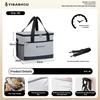 Große, faltbare, isolierte Kühltasche, Picknick-Lunchbox für Outdoor, Reisen, Camping, Grillparty