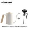 MHW-3BOMBER Pour Over Coffee Kettle 400ml/600ml Stainless Steel Gooseneck Tea Water Pot Chic Cafe Barista Kitchen