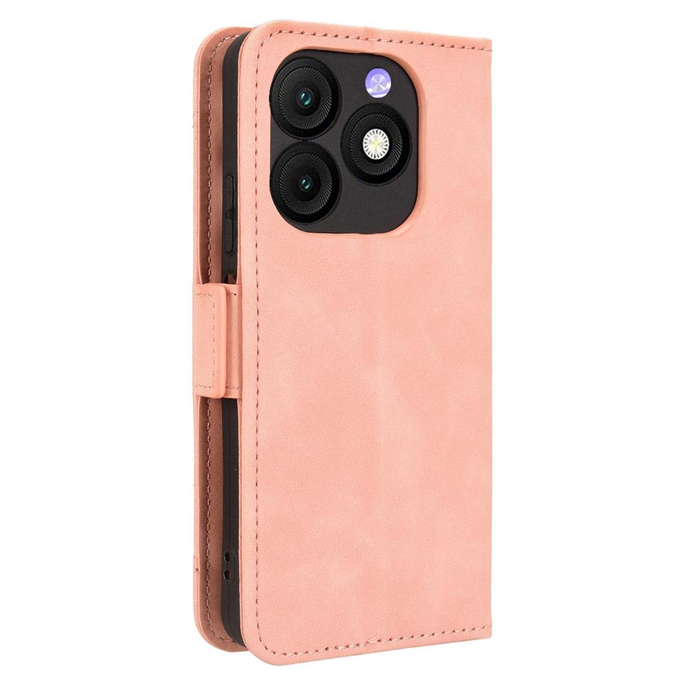 For itel Zeno 10 4G Leather Case Phone Wallet Cover with Multiple Card Slots