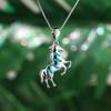 Hot Sale Opal Pony Necklace Femininity Versatile Ins Style, Neck Chain Collarbone Chain