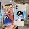 Joke Boys Girls Couple Phone Cases For IPhone 15 14 13 12 11 Pro Max X XSMAX XR 7 8 Plus SE2 Mobile Call Case Cute Funny Covers