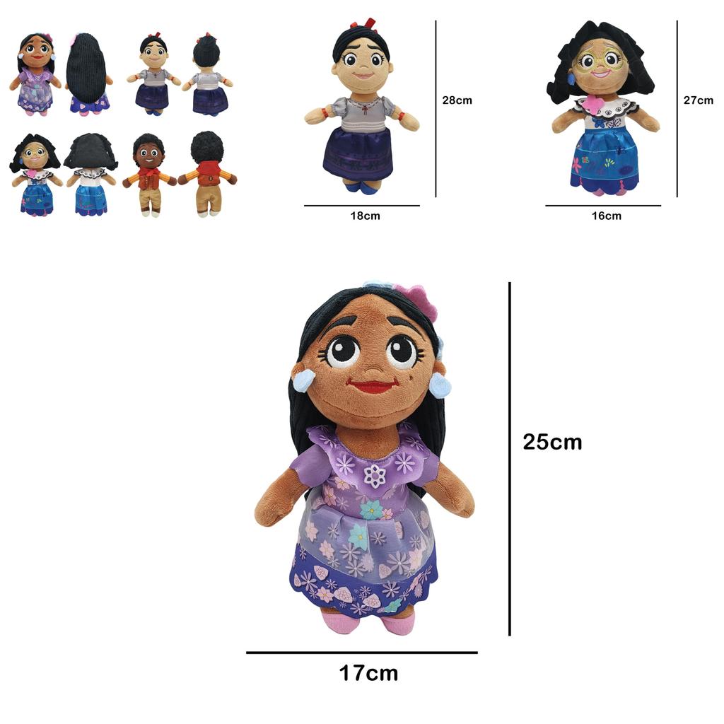 Encanto Characters Plush Toys Perfect Collection For Fans And Home Decor