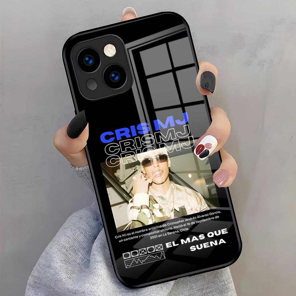 Rapper Cris MJ Phone Case For IPhone 17 Air Pro Max 16 15 14 13 11 Plus Glass Cover