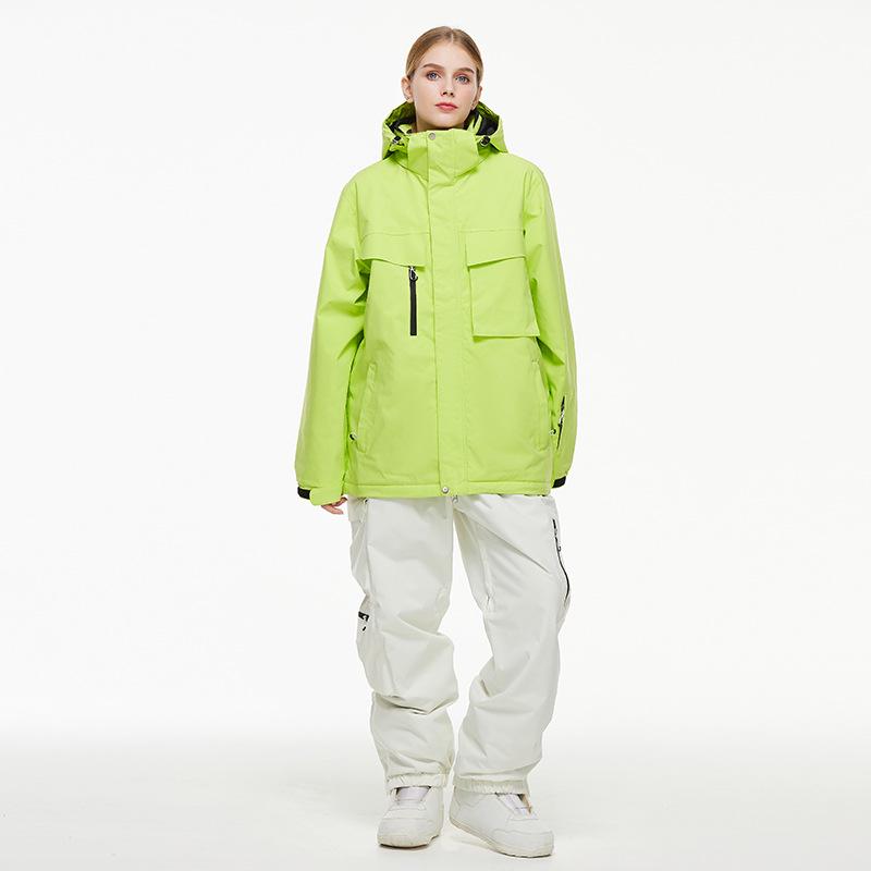 Ski Suit Set: Waterproof Winter Jacket & Pants for Women & Men.