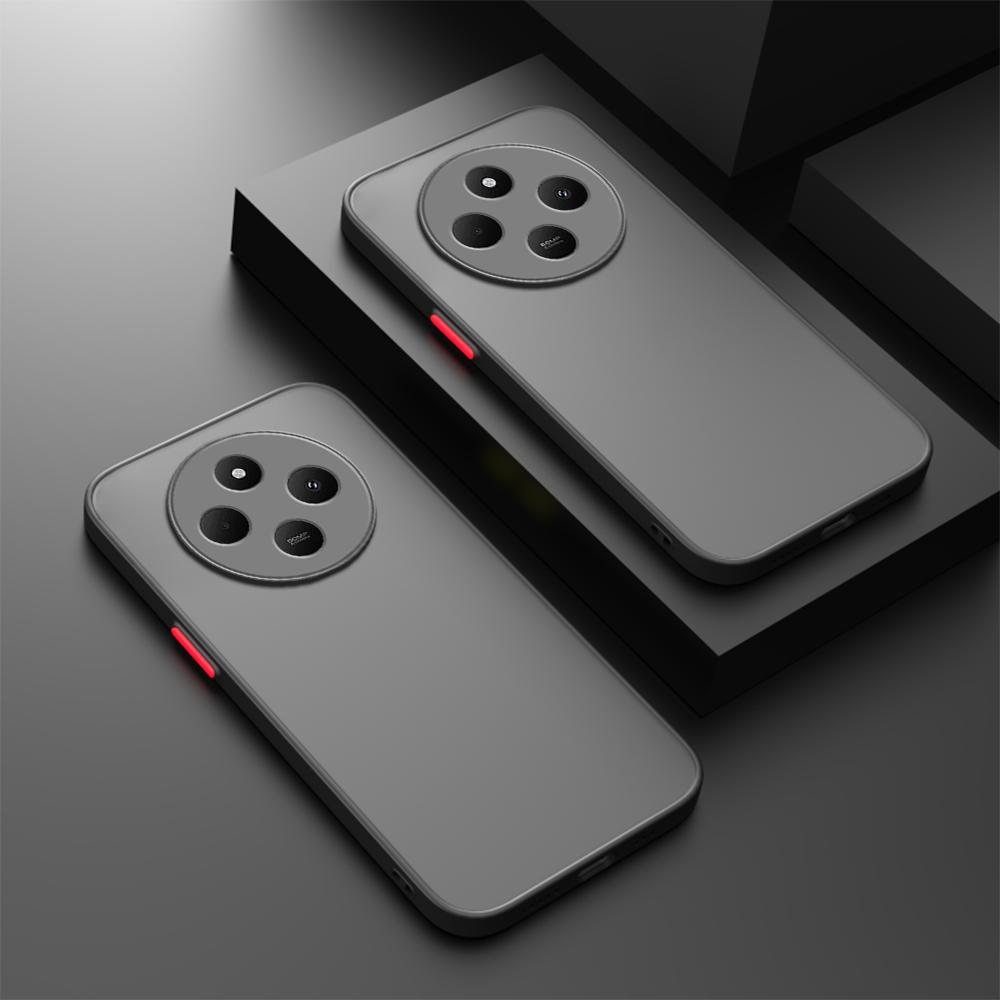 

Shockproof Armor Matte Case For Xiaomi Redmi 14C 13C 12C 10C 10A 9C A3 A1 A2 Plus Redmi K60 K50 K40 Bumper Silicone Phone Cover For Redmi 14C
