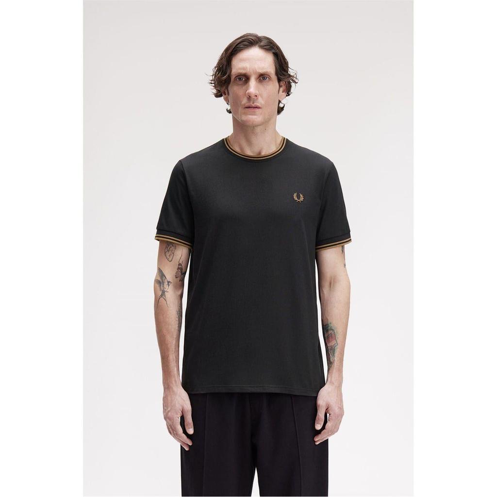 Fred Perry Mens Tipped T-Shirt