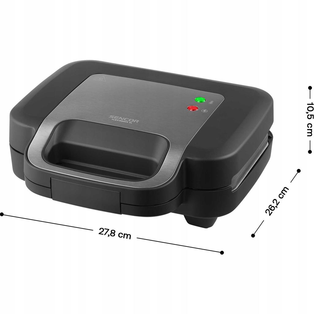 Sencor ssm 9860bk sandwich toaster 1000W not-specified