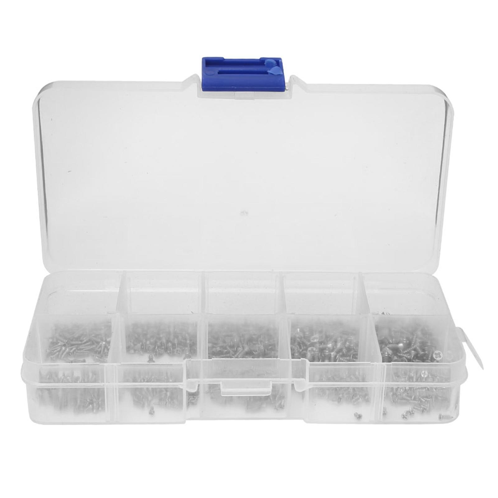 

1000pcs Stainless Steel Cross Countersunk Head Self Tapping Screw M1 M1.2 M1.4 M1.7