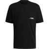 Originals Trefoil Adv Pkt Logo Tee Casual Sport Round Neck Breathable Short Sleeve T-Shirt Men Tops Black GN2363