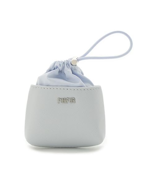 Material Combination Shoulder Bag RWGB252510 SAX [FurFur] 3-set Women's