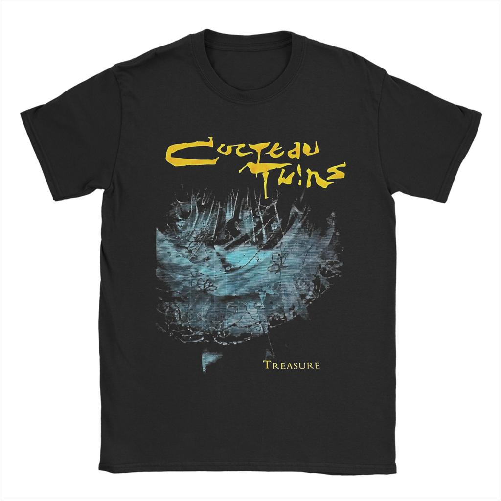 Treasure Cocteau Twins Unisex Unisexs T Shirts Casual Tee Shirt Short Sleeve Round Collar Tshirt 100 Cotton Gift Idea Tops