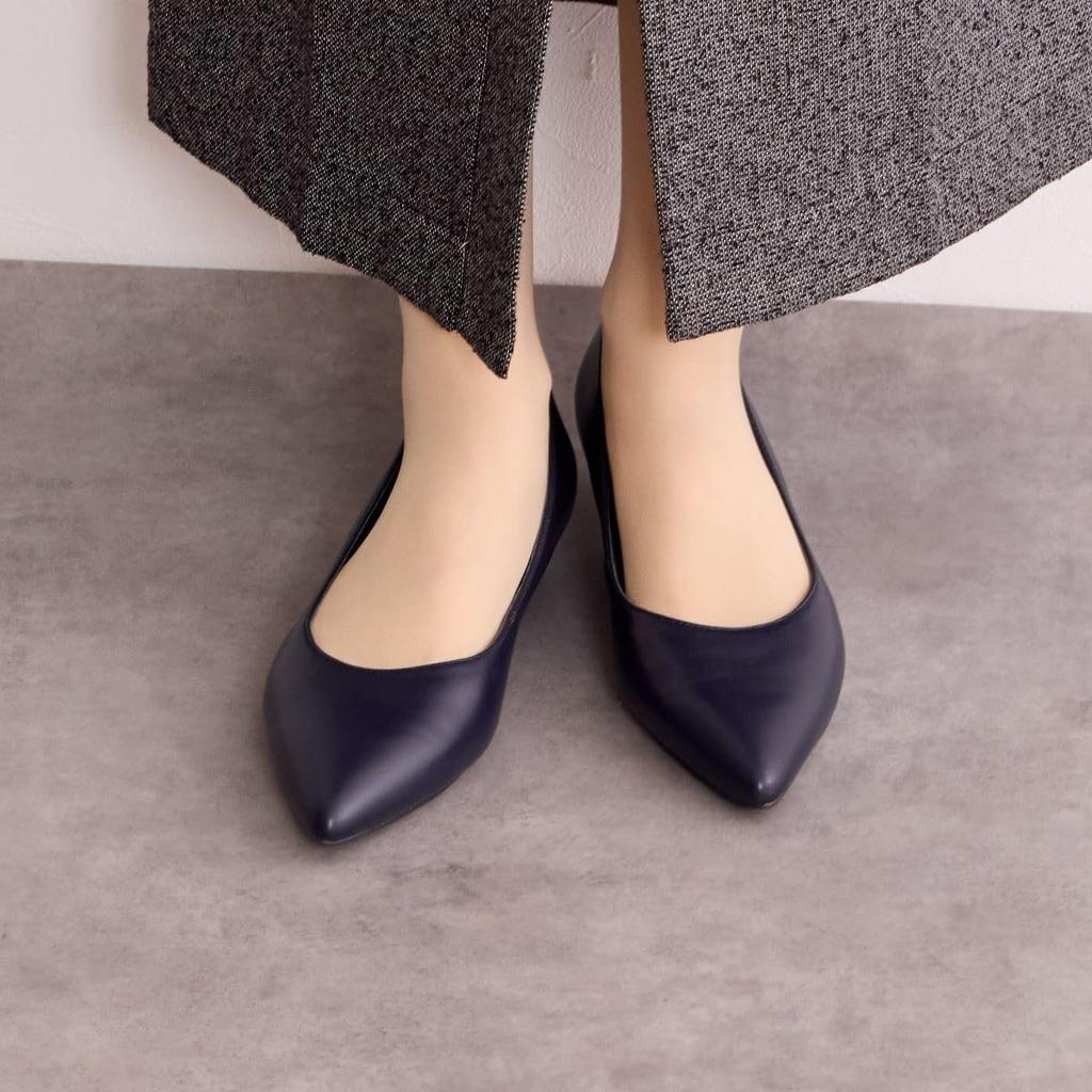 Navy 235 HIMIKO/Himiko/[WEB Exclusive] Low-Heel Pumps/640001