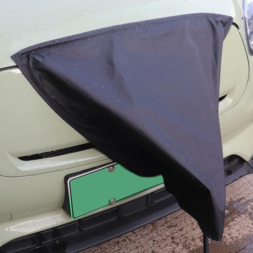Electrical Vehicle Front Charger Plug Port Cover Magnetic Protector All-round Waterproof Dustproof Charger Protect Hood