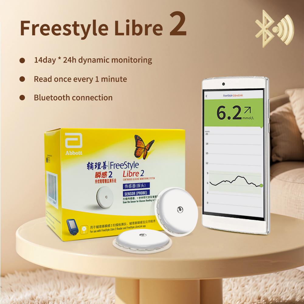 FreeStyle Libre2 24h CGM Monitoring Blood Glucose Tester Only Available On Android