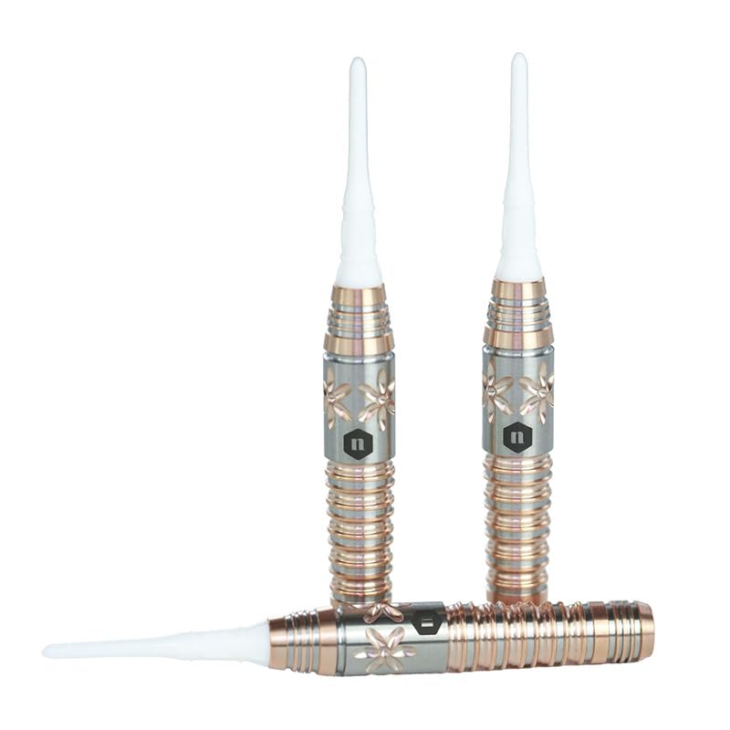 Unicorn Pesca Momoka Gold UT 19g 90% Wolframstahlspitze Darts Barrel Momoka Hayashi Gesamtlänge 42,0 mm Maximaler Durchmesser 7,8 mm Torpedoform