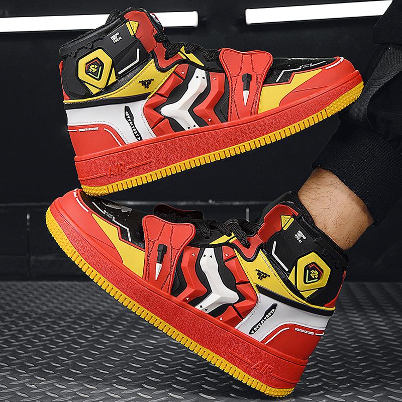 Eva Anime Sneakers For Men 2025 Fashion High-top Casual Shoes Souryu Asuka Langle Cosplay Original Vulcanized Running Basketball