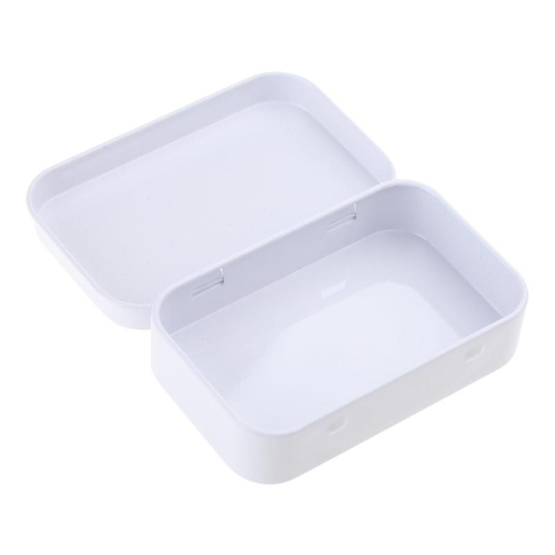 

Convenient Small Metal Tins with Lid Tinplate Slide Cover Jewelry Case 40JA серебряный