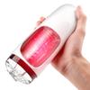 Electric Masturbator Masturbator Hole Telescopic Movement Peristaltic Movement Transparent Popular Hole for Men [10-step + 10-step + Visibility]