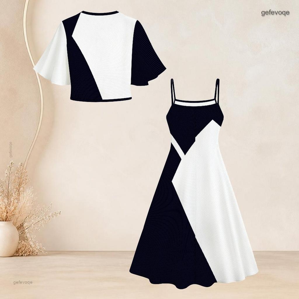 Women Plus Size White Floral Printed Batwing Sleeve Cropped Shrug Strappy Flared Dress Two Piece Set
