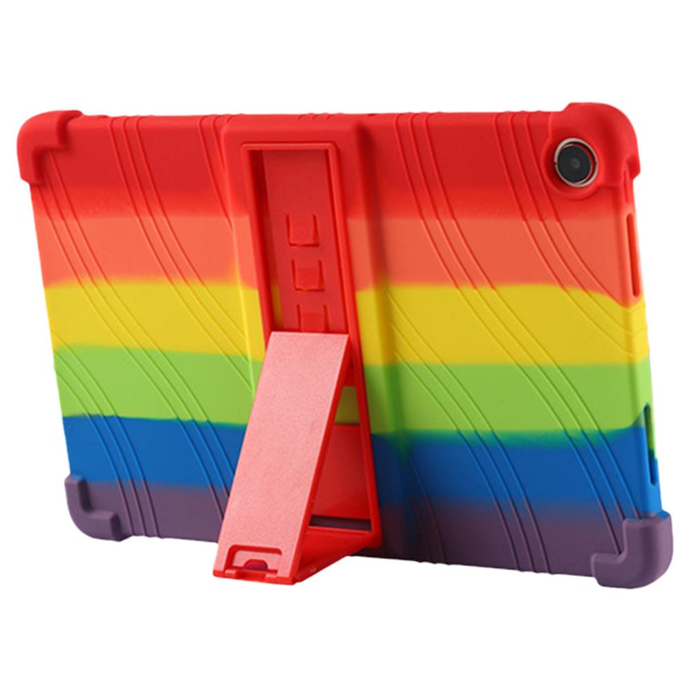 

Protective Cover for Realme Pad 10.4-inch,PC Kickstand Scratch Resistant Soft Silicone Tablet Case Purple