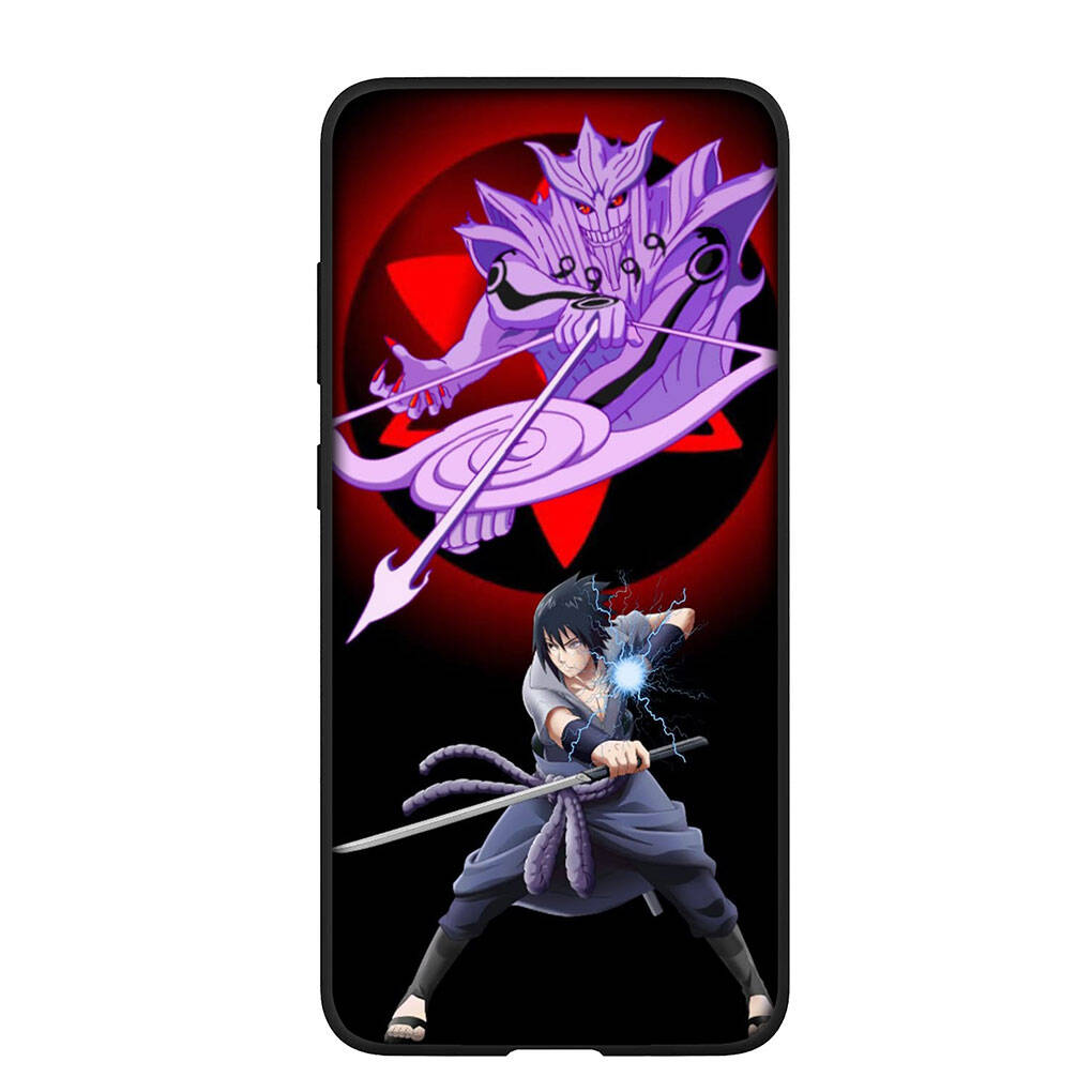 Phone Case for iPhone 17 15 16 Plus Redmi Note 14 12 11 13 Pro Max Huawei P30 P20 Lite OPPO A60 A40 A80 A38 A54 A17 Anime Uchiha Sasuke Narutos Cover