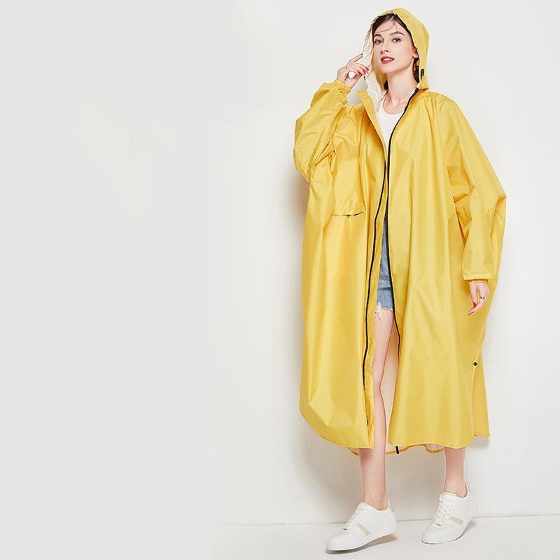 Women Breathable Raincoat Big Rain Coat Ladies Waterproof Cloak Raincoats Rainwear