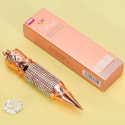 4D Zijdevezel Mascara Zwarte Wimper Volume Extender Curling Verlenging Wimpers Waterdichte Sneldrogende Make-up