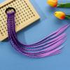  Girls Colorful Wigs Ponytail Headbands Rubber Bands Beauty Headwear Head Band Kids Hair Accessories Hair Ornament