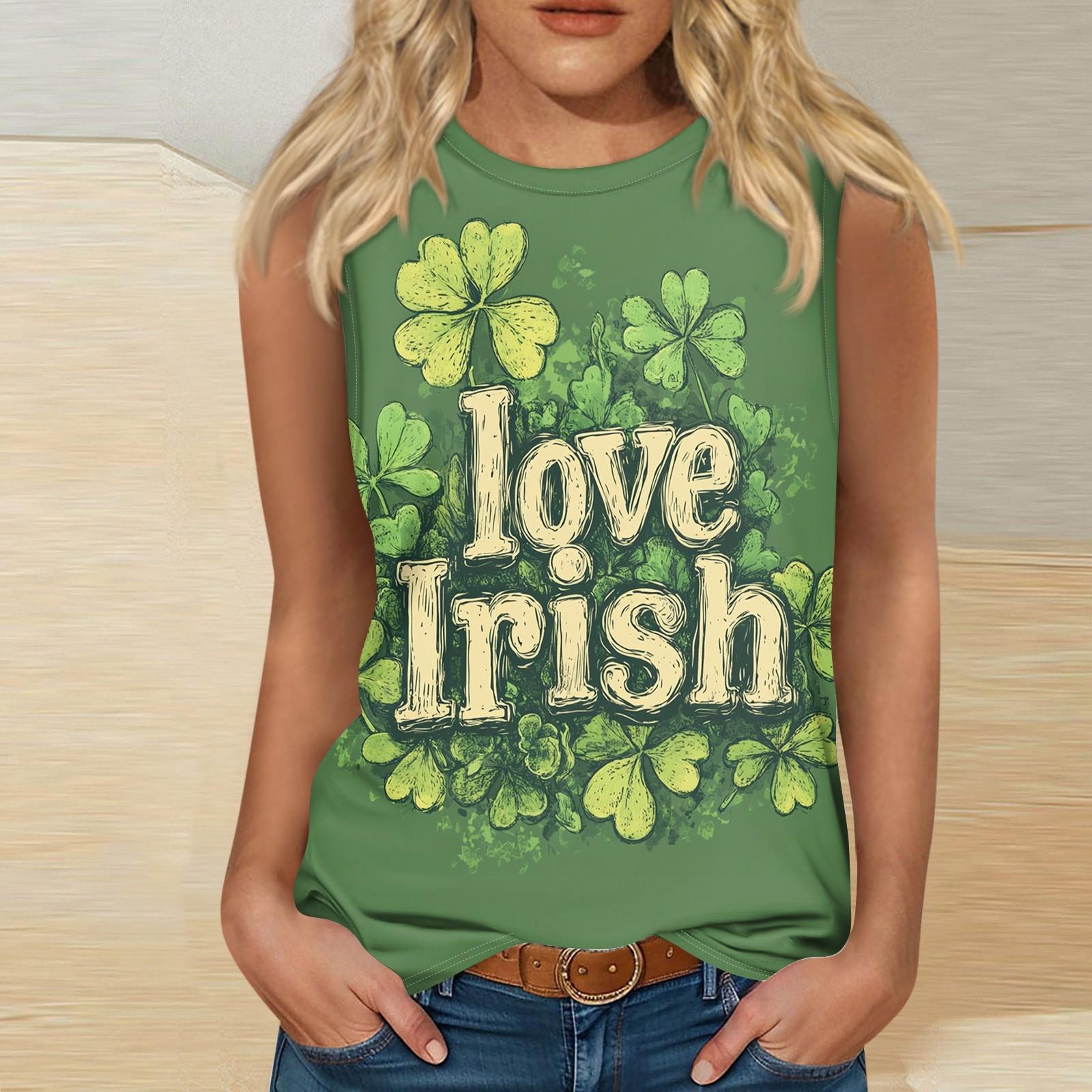 

Женские повседневные туники, топы для ношения с леггинсами, летние рубашки без рукавов с принтами, майки, блузки S