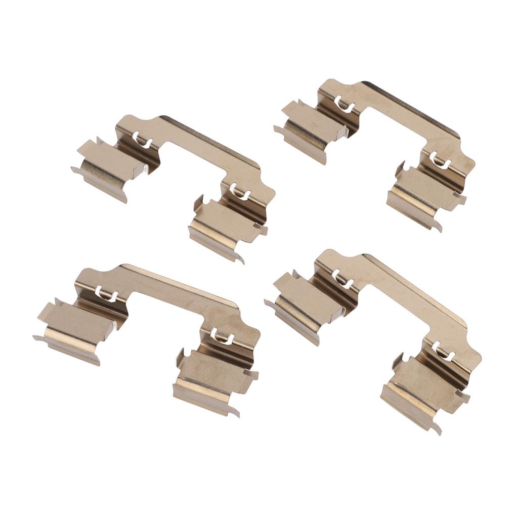 Front Brake Pad Caliper Clips Reduce Braking Noise BPF1648C Disc Brake Pad Rattle Clips for Clio MK3 05‑12