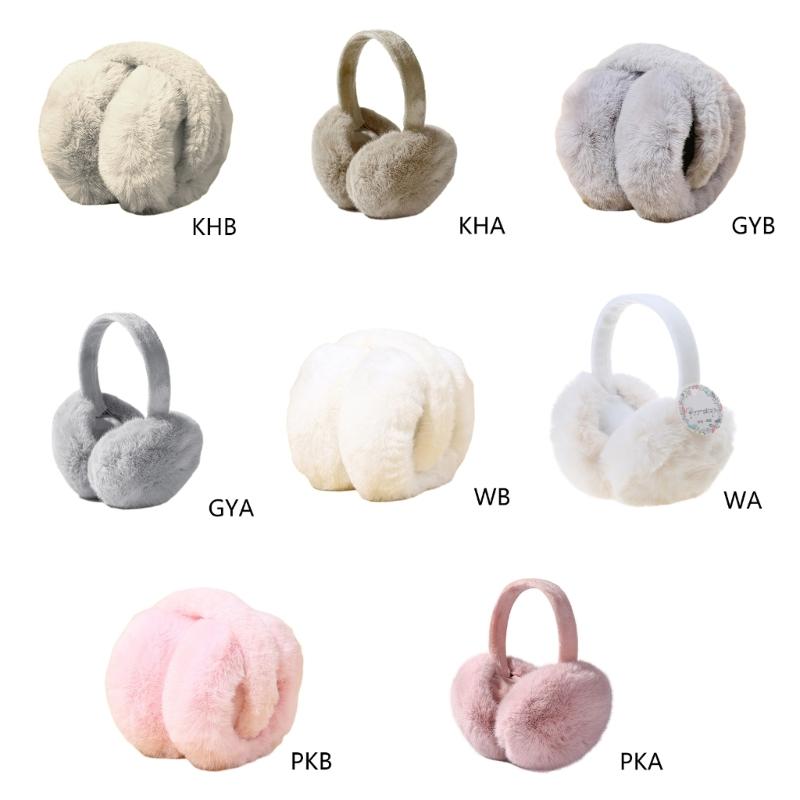 Warm Collapsible Plush Ear Warmers for Winter Outdoor Activities Keep You Warm in Cold Weather for Skiing Hiking