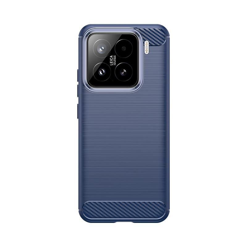 For Xiaomi 15 Case Cover Xiaomi15 Xiaomi Mi 15 Pro Capas New Phone Bumper Back Shockproof Carbon Fiber Soft TPU Fundas Xiaomi 15