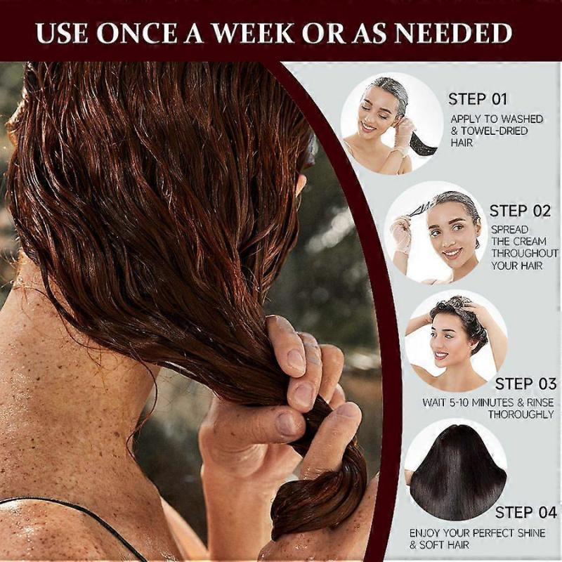 Collagen & Keratin Hair Mask, Keratin Hair Treatment, Hydrating Avocado Oil Hair Repair Treatment Deep Conditioner for Dry Damaged Hair, Splits Ends R
