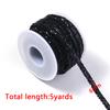 5yards/lot Rhinestone Tube Cord Rope Rhinestones Sequins Trimmings PVC Rope For Wedding Party DIY Clothing Shoes Headwear Decor