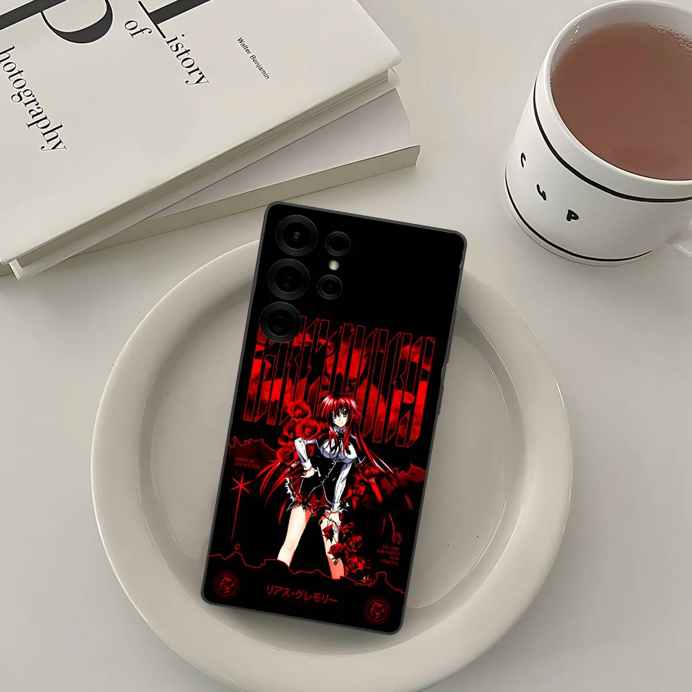 

DXD Rias Gremory Mobile Cell Phone Case For Samsung S 24 fe 25 Ultra plus 20 lite 21 30 22 23 24 22 Ultra 5G Fundas Samsung S22 ULTRA 5G